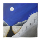 Desert Southwest Arizona Folk Art Tegeltje (Voorkant)