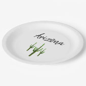 Desert Southwest Arziona Cactus Paper Cups Papieren Bordje (Gekanteld)