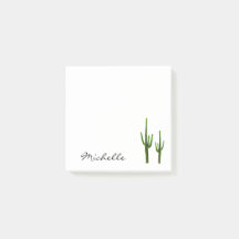 Desert Southwest Cactus Elegant Script