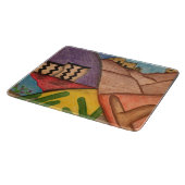 Desert Southwest Cactus Folk Art Snijplank (Hoek)