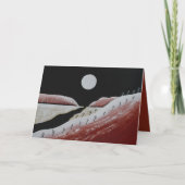 Desert Southwest Cactus Kerstmis Feestdagen Kaart (Voorkant)