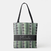 Desert Southwest Custom Cactus Stylish Tote Bag (Achterkant)