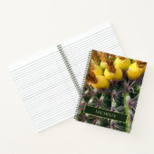 Desert Southwest Green Barrel Cactus Personalized Notitieboek (Binnen)