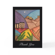 Desert Southwest Hartelijk dank Wenskaart