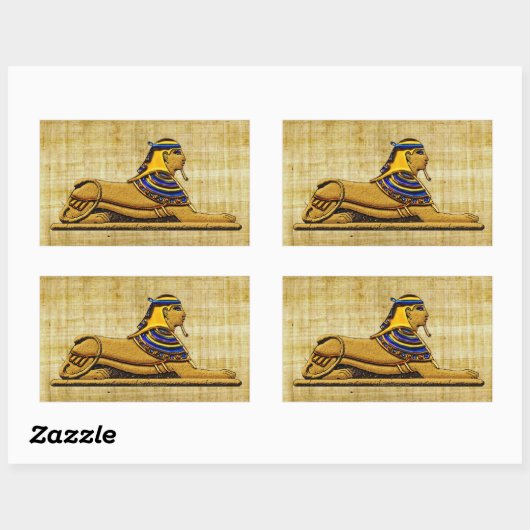 Desert Sphinx Ancient Egypt Stickers (Vel)