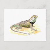 Desert Spiny Lizard Briefkaart (Voorkant)