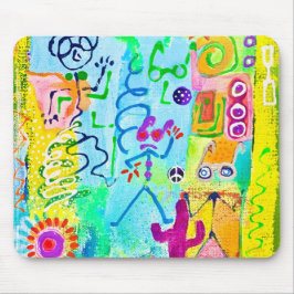 Desert Stick Zombies Mousepad Muismat