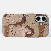 DESERT STORM CHOCOLADE CHIP CAMO Case-Mate iPhone CASE (Achterkant (horizontaal))
