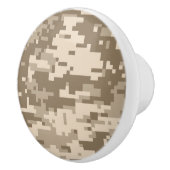 Desert Storm Digital Camouflage Keramische Knop (Rechts)