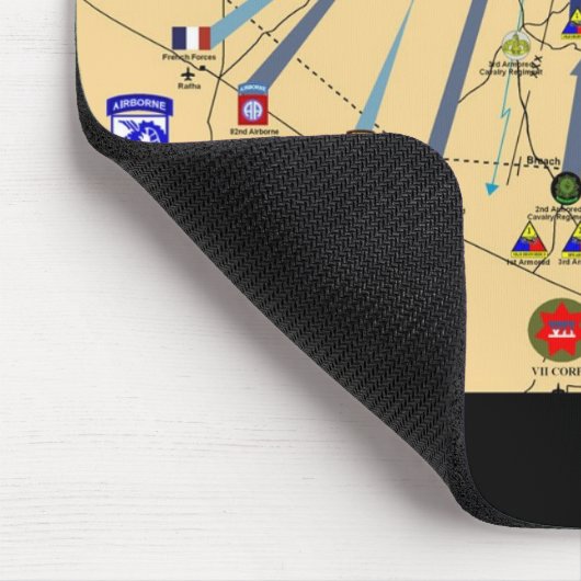DESERT STORM MAP Mousepad Muismat (Hoek)