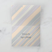 Desert Stripes Happy Birthday Kaart (Binnen)