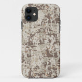 Desert Style Camouflage Beige Decor Case-Mate iPhone Case (Achterkant)