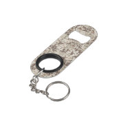 Desert Style Digital pixel beige Camouflage Sleutelhanger Flessenopener (Achterkant Gekanteld)