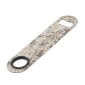 Desert Style Digital pixel beige Camouflage Speed Flessenopener (Voorkant Gekanteld)