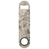 Desert Style Digital pixel beige Camouflage Speed Flessenopener (Achterkant)