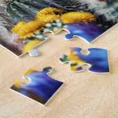 Desert succulent flowering cactus legpuzzel (Zijkant)