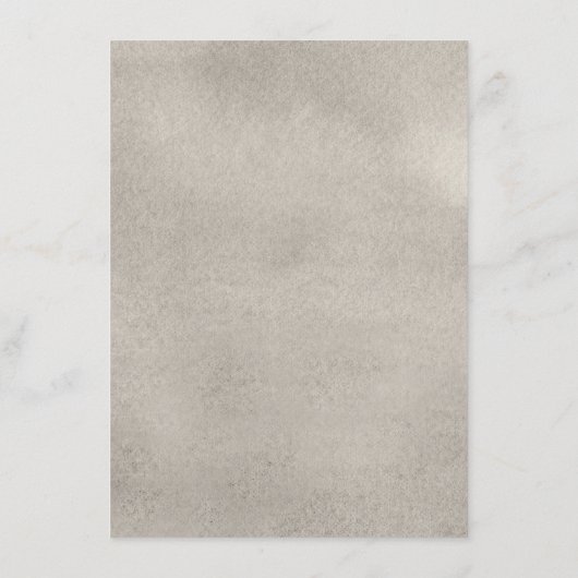 Desert Succulent Reception Card - Stone Informatiekaartje (Achterkant)