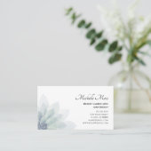 Desert Succulent Visitekaartje (Staand voorkant)