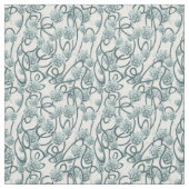 Desert Succulents for a Modern repeat Pattern Stof (Swatch)