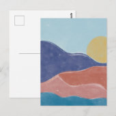 Desert Sun Briefkaart (Voorkant / Achterkant)