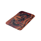 Desert Sun Cactus Zuidwest Design Kokopelli Badmat (Gekanteld)