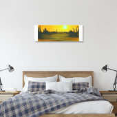 Desert Sun Canvas Afdruk (Insitu (Slaapkamer))