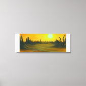 Desert Sun Canvas Afdruk (Voorkant)