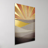 Desert Sun Folie Afdrukken (Laagn)