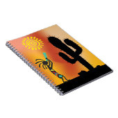 Desert Sun Kokopelli Notitieboek (Rechterzijde)