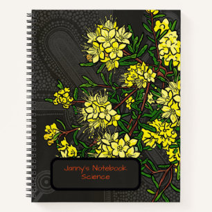Desert Sunburst: Phebalium glandulosum botanisch Notitieboek