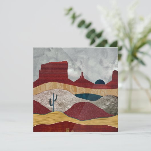 Desert Sunrise (Staand voorkant)