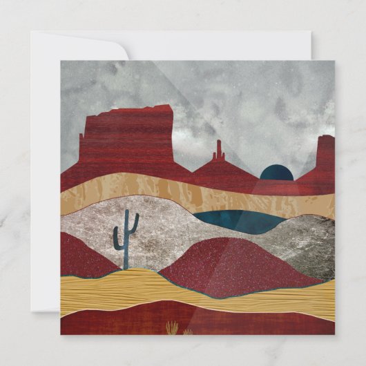 Desert Sunrise (Achterkant)