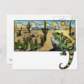 Desert Sunrise Briefkaart (Voorkant / Achterkant)