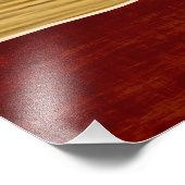 Desert Sunrise Foto Afdruk (Hoek)