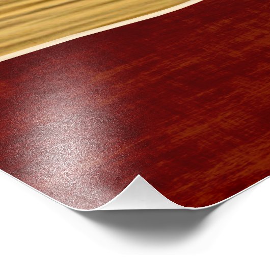 Desert Sunrise Foto Afdruk (Hoek)