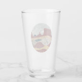 Desert Sunrise Glas (Achterkant)