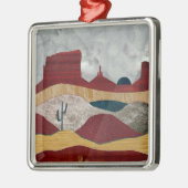 Desert Sunrise Metalen Ornament (Links)