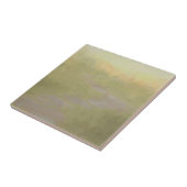 Desert Sunrise Morning Sagebrush Trail Abstract Tegeltje (Zijkant)