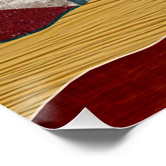 Desert Sunrise Perfect Poster (Hoek)