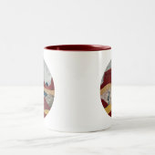 Desert Sunrise Tweekleurige Koffiemok (Center)