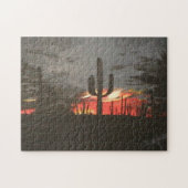 Desert Sunset Legpuzzel (Horizontaal)