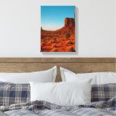 Desert Sunset Monument Landschap Canvas Afdruk (Insitu (Slaapkamer))