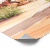 Desert Sunset Poster (Hoek)