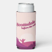 Desert Sunset Scottsdale Bachelorette Seltzer Blikjeskoeler (Seltzer Voorkant)