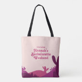 Desert Sunset Scottsdale Bachelorette Weekend Tote Bag (Achterkant)
