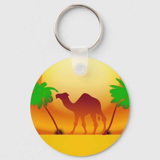 Desert Sunset Sleutelhanger (Voorkant)