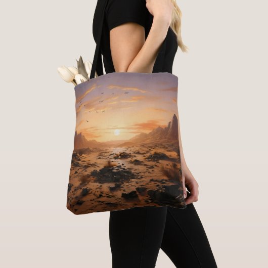 Desert Sunset Tote Bag (Dichtbij)
