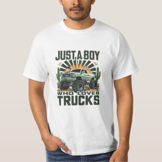 Desert Sunset Truck - Stijlvol T-shirt