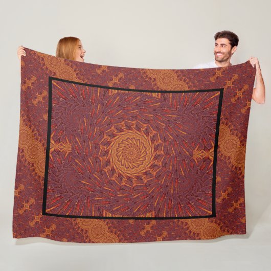 Desert Sunshine 111 Fleece Deken (In situ)