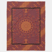 Desert Sunshine 111 Fleece Deken (Voorkant)